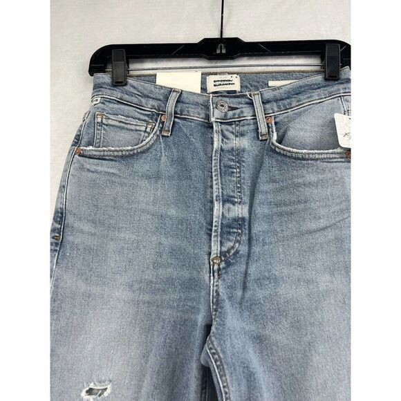 Citizens of Humanity Sabine High Rise Jeans Size 26 Confessions Distressed - Picture 5 of 16